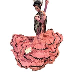 Vintage Marin Chiclana Made in Spain Flamenco Doll